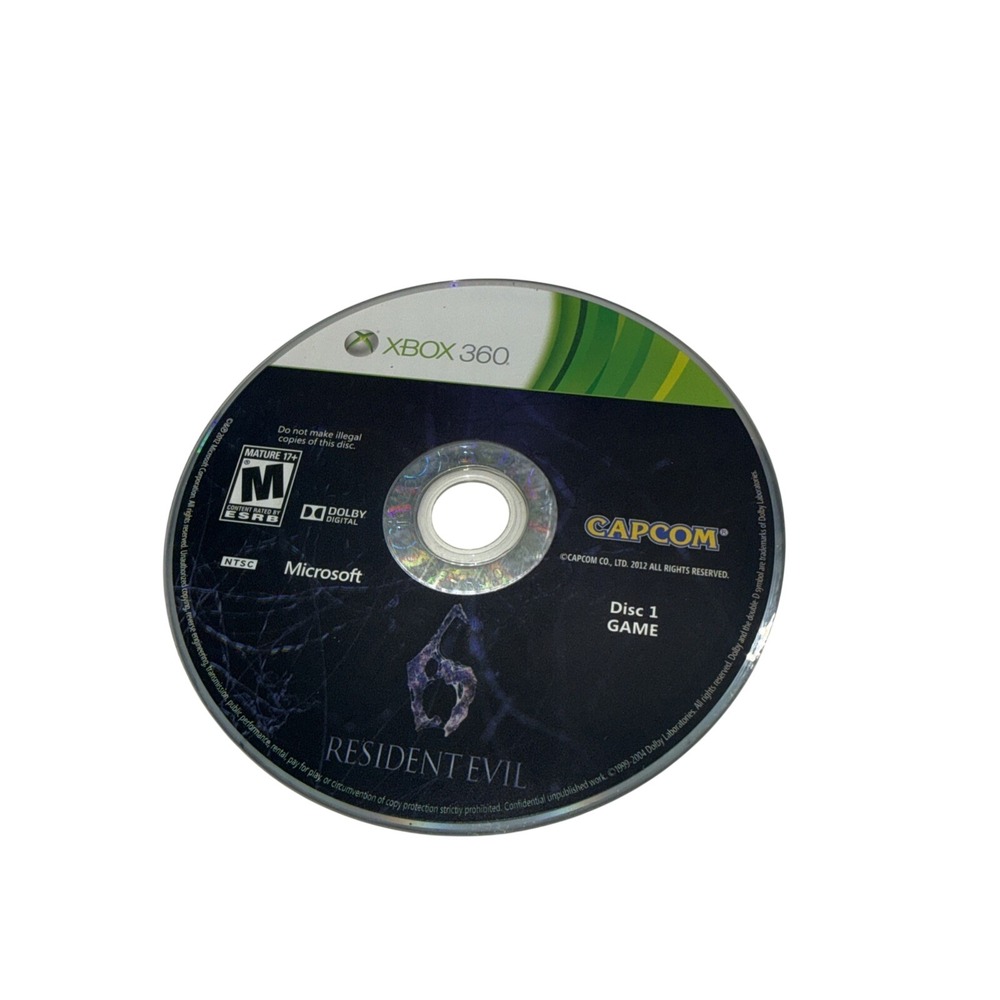 Resident Evil 6 Voice Over Pack (Disc 2) - Disc Only (XBOX 360) Tested
